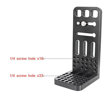 BENXIN L130A Universal Vertical Clapper Is Suitable For SLR Stabilizer Quick-install Plate Tripod Hydraulic Head Vertical Clapper, BEXIN L130A