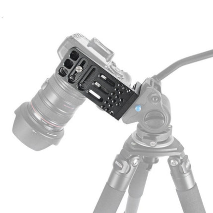BENXIN L130A Universal Vertical Clapper Is Suitable For SLR Stabilizer Quick-install Plate Tripod Hydraulic Head Vertical Clapper, BEXIN L130A