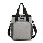 Sanne Lunch Bag (Gray) / Lake Blue