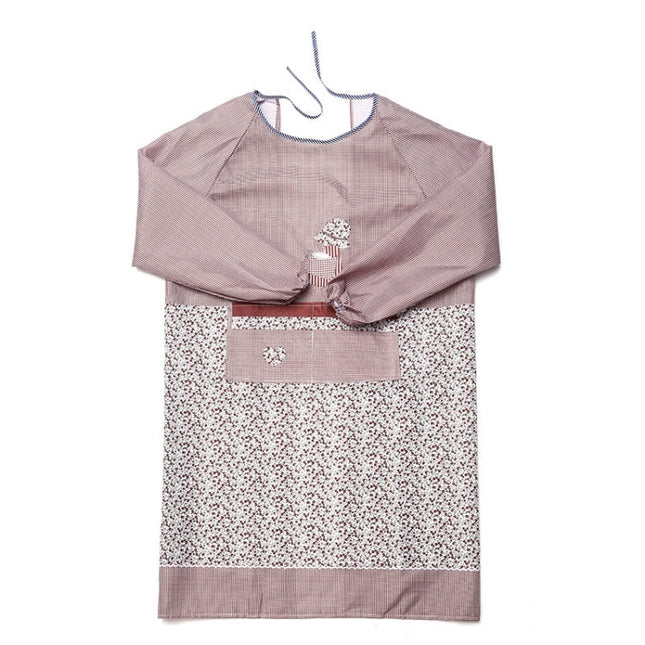 Kitchen Anti-fouling Oil-proof Adult Gowns Home Apron, with Long Sleeve