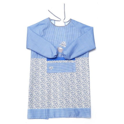 Kitchen Anti-fouling Oil-proof Adult Gowns Home Apron, with Long Sleeve