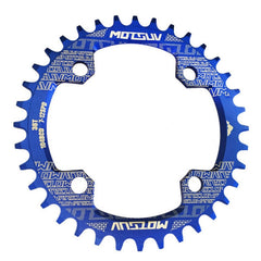 MOTSUV Round Narrow Wide Chainring MTB  Bicycle 104BCD Tooth Plate Parts