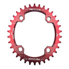 Elliptic plate 34T / Red
