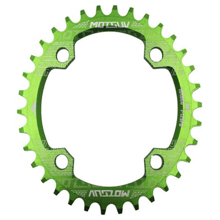 MOTSUV Round Narrow Wide Chainring MTB  Bicycle 104BCD Tooth Plate Parts, Elliptic plate 34T, Elliptic plate 36T, Elliptic plate 38T