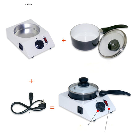 Chocolate Melting Machine With Adjustable Thermostat Melting Wax Machine, EU Plug, EU Plug