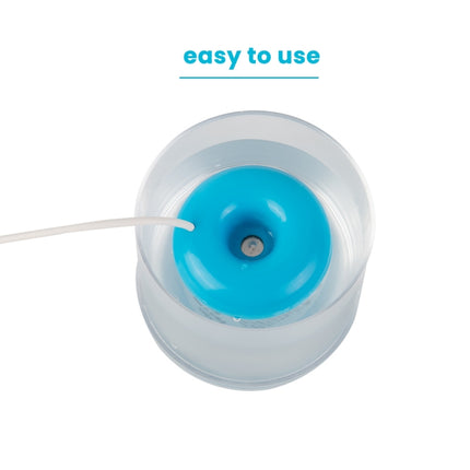 Donut Shape Mini USB Air Humidifier Aroma Diffuser Purifier, Donut Shape Blue, Donut Shape Pink, Donut Shape White