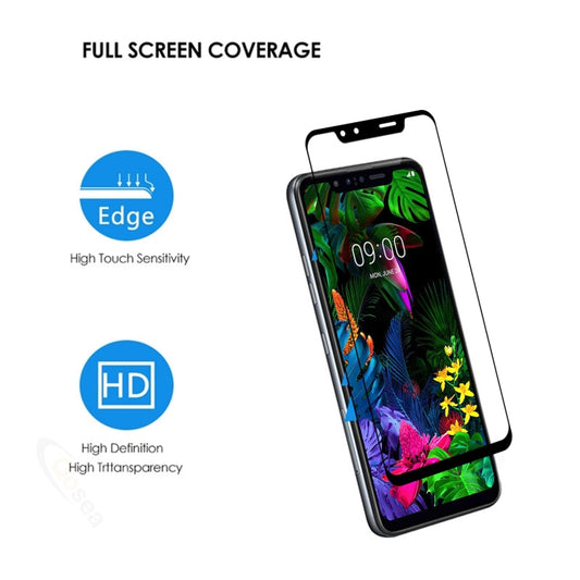 Ultra-thin Clear 9H 2.5D Explosion-proof Full ScreenTempered Glass Film for LG G8S ThinQ, For LG G8S ThinQ