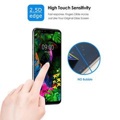 Ultra-thin Clear 9H 2.5D Explosion-proof Full ScreenTempered Glass Film for LG G8S ThinQ, For LG G8S ThinQ