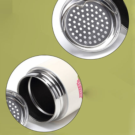 Jiadabao Student Child Portable Stainless Steel Double Insulated Cup, 300mL Random Color Delivery, 230ml Random Color Delivery