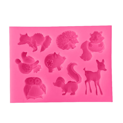 Animals Silicone Mold Cake Decorating Tools Pastry Baking Chocolate Soap Mold, Animals Shape