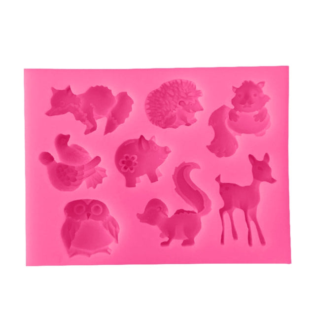 Animals Silicone Mold Cake Decorating Tools Pastry Baking Chocolate Soap Mold, Animals Shape