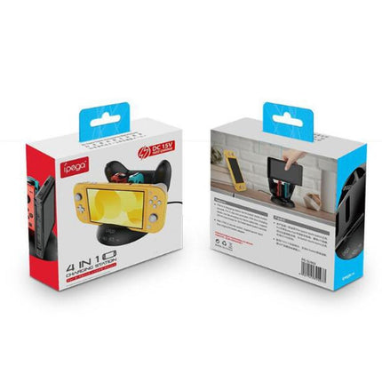 IPEGA PG-SL003 4 in 1 Charging Base Charger for N-Switch/NS Lite Host and Joy-Con/Pro Controller, PG-SL003