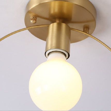 Simple Modern Aisle Copper Lamp, with 5W Three-color Light