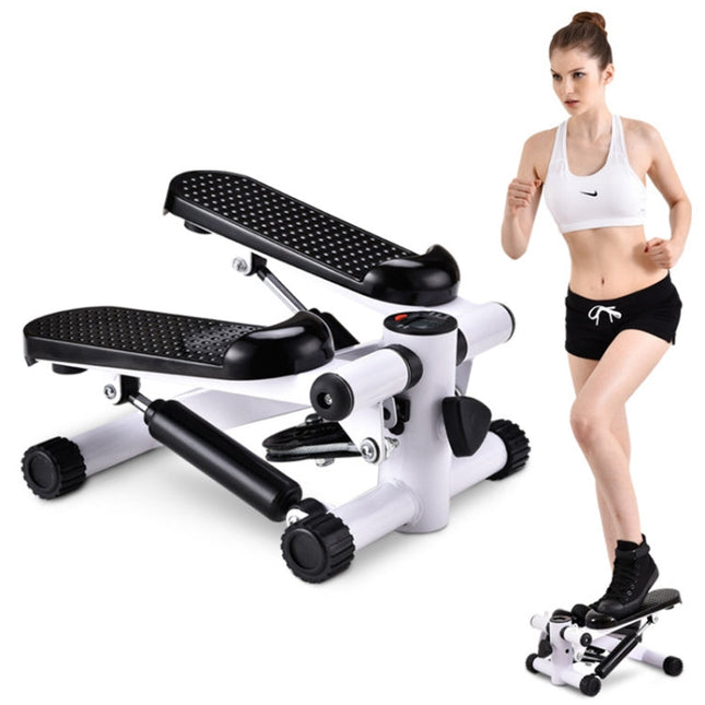 Household Mini Hydraulic Mute Multi-function Fitness Stepper, without Rope