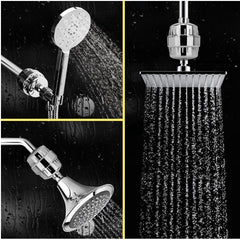 10-15 Layer Activated Carbon Bathroom Shower Filter Bathing Water Filter Purifier Water Shower Set, Activated Carbon Filter