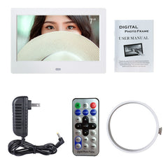 DPF-706 7 inch Digital Photo Frame LED Wall Mounted Advertising Machine, US Plug, EU Plug, UK Plug, AU Plug