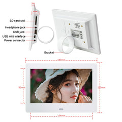 DPF-706 7 inch Digital Photo Frame LED Wall Mounted Advertising Machine, US Plug, EU Plug, UK Plug, AU Plug