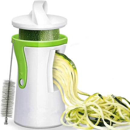 Kitchen Multi Function Spiral Funnel Rotating Cutting Grater Wiper, Rotating Cutting Grater
