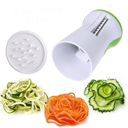 Kitchen Multi Function Spiral Funnel Rotating Cutting Grater Wiper, Rotating Cutting Grater