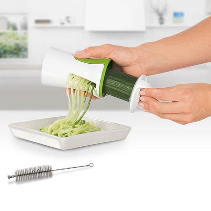Kitchen Multi Function Spiral Funnel Rotating Cutting Grater Wiper, Rotating Cutting Grater