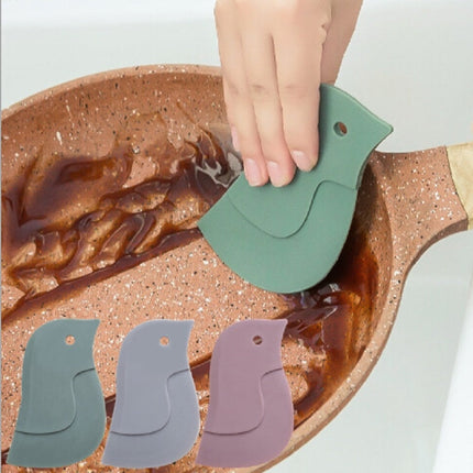 4 PCS Penguin Shape Soft Scraper Kitchen Baking Gadget