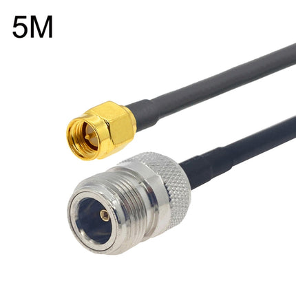 SMA Male to N Female RG58 Coaxial Adapter Cable, SMA Male to N Female 0.5m, SMA Male to N Female 1m, SMA Male to N Female 1.5m, SMA Male to N Female 3m, SMA Male to N Female 5m, SMA Male to N Female 10m