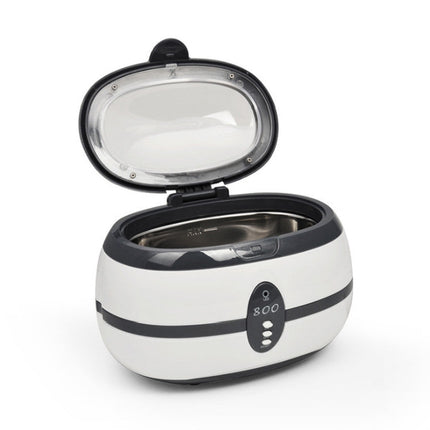VGT-800 600ml Low Noise Vacuum Cleaner Ultrasonic Cleaner with SUS304 Tank for Home Jewelry Eyeglass Watch, UK Plug, EU Plug, US Plug
