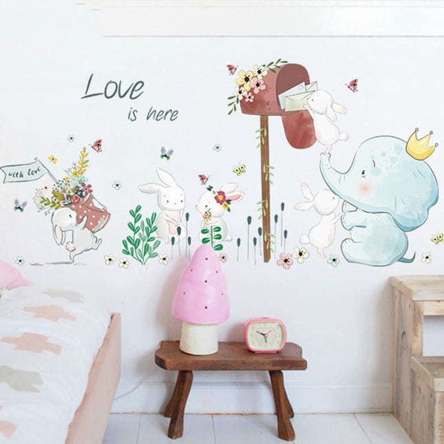 Cartoon Cute Children Room Bedside Kindergarten Layout Decorative Wall Stickers, Cartoon Cute