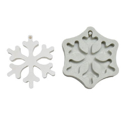 DIY Baking Christmas Series Modeling Fondant Silicone Mold, Christmas Leaves, Christmas Snowflake, Christmas Round Snowflake Shape, Christmas Tree
