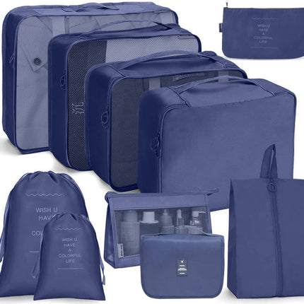 Travel Storage Bag Set Folding Storage Bag, 10 In 1