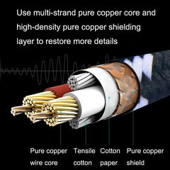2 Elbow Head 6.35mm Guitar Cable Oxygen-Free Copper Core TS Large Two-core Cable, 0.15m, 0.3m, 0.5m, 1m, 1.5m, 2m, 3m, 5m, 8m, 10m