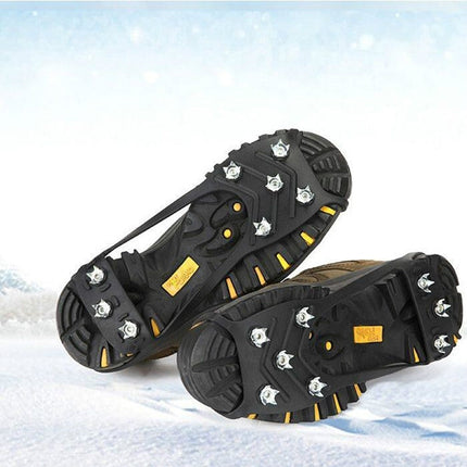 8 Teeth Ice Claw Outdoor Non-slip Shoes Covers for Ice Snow Ground, M（35-40 Yards）, L（41-45 Yards）