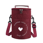 M / Wine Red