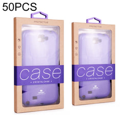 50 PCS Kraft Paper Phone Case Leather Case Packaging Box, L 5.8-6.7 Inch, S 4.7 Inch