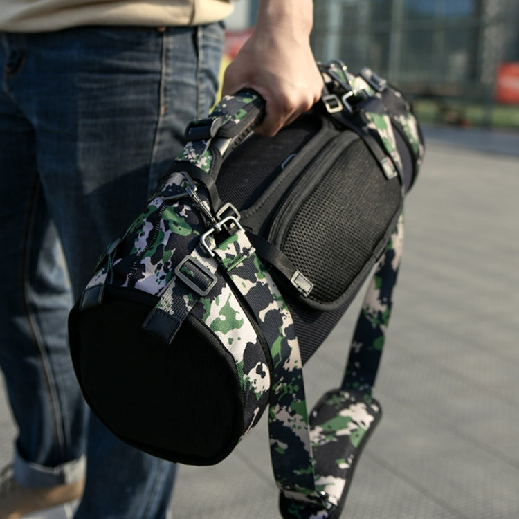 For JBL Boombox Bluetooth Speaker Single-Shoulder Strap Storage Bag, Speaker Cover Camouflage, Case + Phone Bag Camouflage