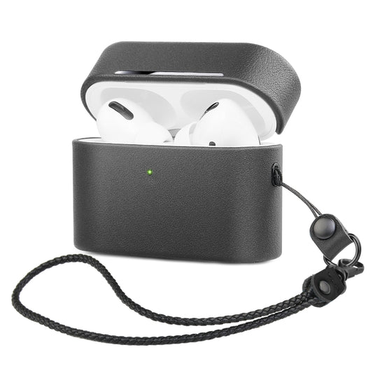 Wireless Earphone Protective Shell Leather Case Split Storage Box, For Airpods Pro