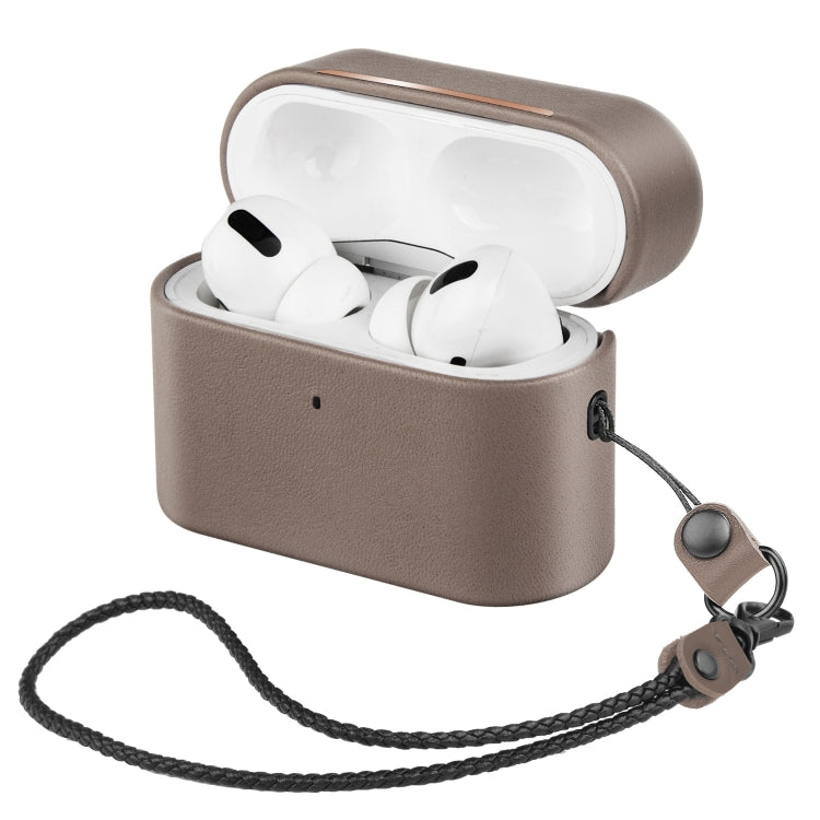 Wireless Earphone Protective Shell Leather Case Split Storage Box, For Airpods Pro, For Airpods 2, For Airpods 3