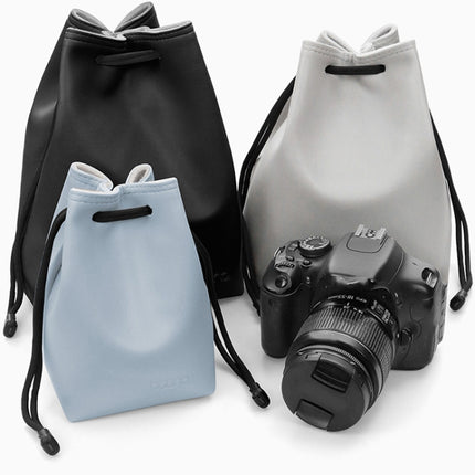 Baona Camera Bag Lens Drawstring Pouch, Small, Medium, Large