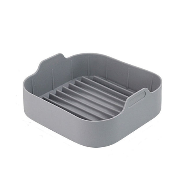 Air Fryer Silicone Grill Pan Accessories, Square 20.5 cm, Round 22 cm, Round 19 cm, Round 16 cm