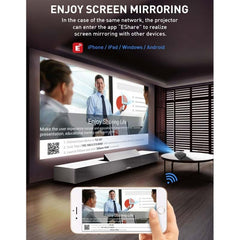 P11 4K HD DLP Mini 3D Projector 4G + 32G Smart Micro Convenient Projector, US Plug, UK Plug, EU Plug, AU Plug