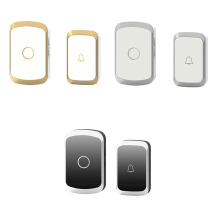 CACAZI A20 Smart Home Wireless Doorbell Digital Music Remote Control Waterproof Doorbell