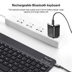 YS-001 9.7-10.1 Inch Tablets Phones Universal Mini Wireless Bluetooth Keyboard, 9.7-10.1 inch Only Keypad, 9.7-10.1 inch with Bluetooth Mouse, 9.7-10.1 inch  with Bluetooth Mouse, 9.7-10.1 inch  with Bluetooth Mouse + Storage Bag