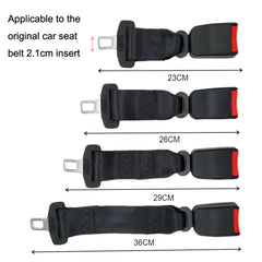 2 PCS Child And Pregnant Woman Car Seat Belt Extender, 23cm, 26cm, 29cm, 36cm