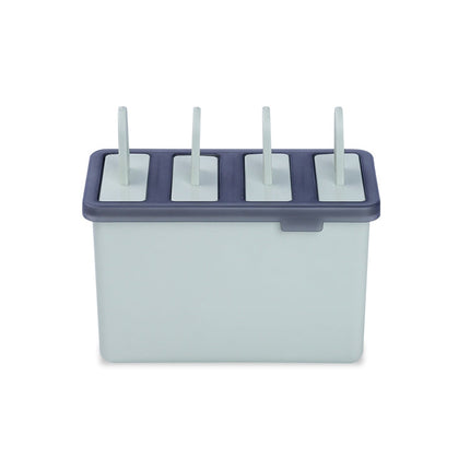 Home Made Popsicle Ice Cream Mold Set, White, Green, Blue