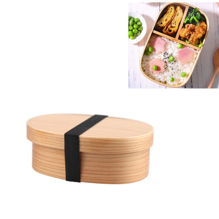 Wood Environmental Protection Tableware Portable Lunch Box Bento Box