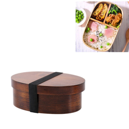 Wood Environmental Protection Tableware Portable Lunch Box Bento Box