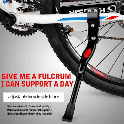 Bicycle Mountain Bike 26 Inch Aluminum Alloy Single Support Car Ladder Foot Support Parking Rack