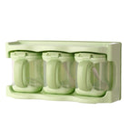 Three Grid / Apple Green