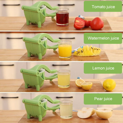 Portable Household Plastic Manual Crushed Ice Juicer Special For Bar Tea Shop Hand Squeeze Juicer