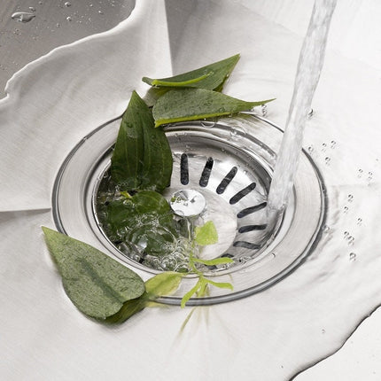 Stainless Steel 304 Washbasin Sink Filter Cover, Bright Filter Cover